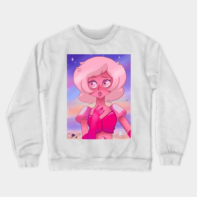 Pink Fell in Love Crewneck Sweatshirt by Light in a Bottle